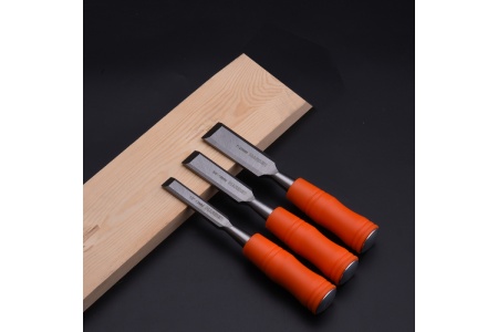 Набор долот-стамесок HARDEN усиленные, плоские, 3 штуки, 13-19-25 мм 611001