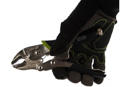 Зажим с фиксацией с полукруглым захватом Дело техники 180 мм 430480