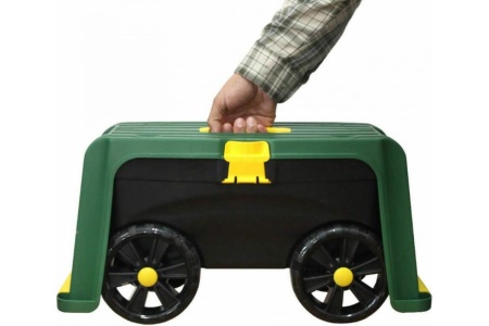 Ящик-стул на колёсах D.F. OMER. Roll-N-Kneel SNK05100LAR/RUS