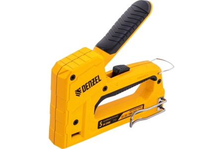 Мебельный степлер Denzel тип 53 и 13, 6-14 мм, тип 140, 10-14 мм, тип 300, 15 мм, тип 500, 15 мм 40215