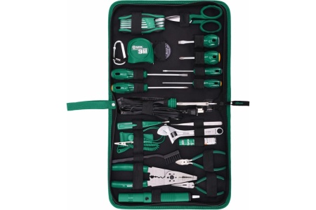 Набор инструмента для электротехнических работ Sata 28 предметов, чехол 03760