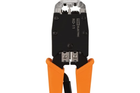 Обжимные клещи TDM КО-11 "МастерЭлектрик" обжим RJ-11/12/45 (8P8C, 6P6C, 6P4C, 6P2C) SQ1001-0012