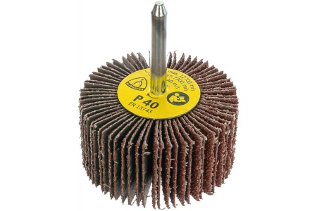 Круг шлифовальный лепестковый на шпильке (60х30 мм; 6 мм; Р40) KLINGSPOR 13050