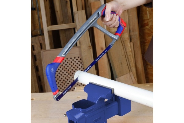Ножовка по металлу WORKPRO алюминиевая сверхпрочная 300mm 24TPI WP215027