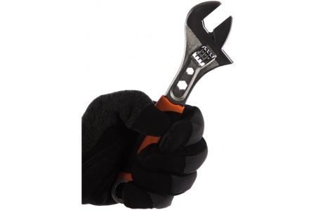 Разводной ключ HARDEN профессиональный, 200 мм, 2-х комп. рукоятка 540558