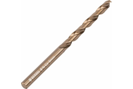 Сверло по металлу 5 мм, HSS Co-8% Denzel 71441