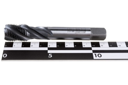 Метчик Partner трубный G1/2 HSSE, спиральная канавка 38, H6, TiAlN (серия TG01) 325120