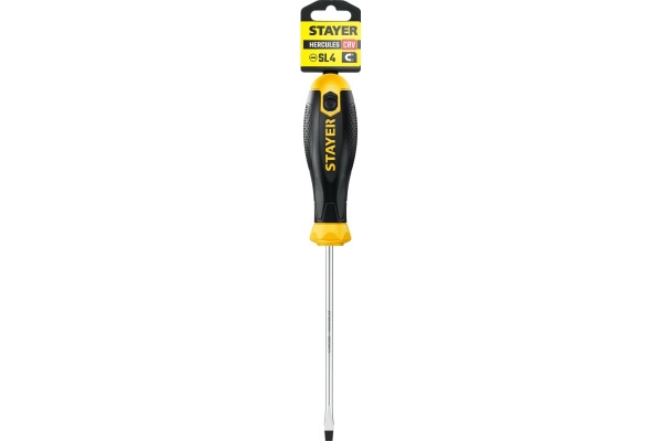 Отвертка STAYER Hercules SL4x100 2509-04-10