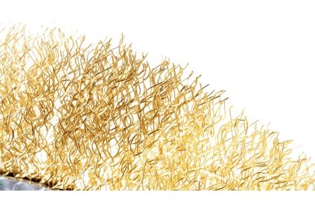 Щетка с металлическим ворсом VOREL пластиковая ручка 06965