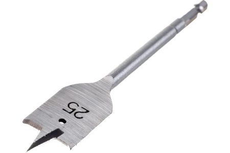 Сверло перовое по дереву (25х152 мм; HEX1/4) MATRIX 70416