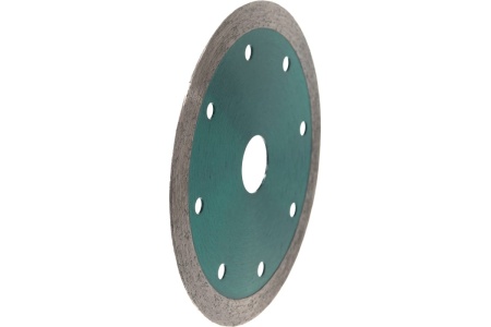 Диск отрезной алмазный сплошной по кафелю и керамограниту (125х1.5х10х22.2 мм) FIT 37450