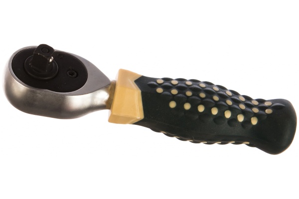 Реверсивная короткая трещотка с резиновой ручкой ROCKFORCE RF-802219 Реверсивная короткая трещотка с резиновой ручкой ROCKFORCE RF-802219