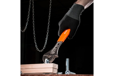 Разводной ключ с обрезиненной ручкой ЕРМАК 300мм 655-093