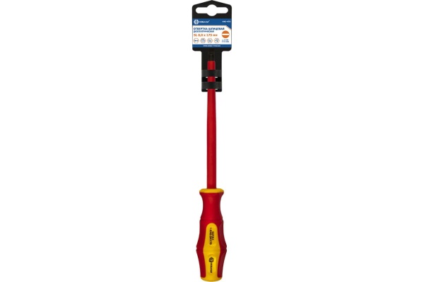 Отвертка диэлектрическая Ultra Grip SL 8,0 х 175 мм CR-V КОБАЛЬТ 646-478