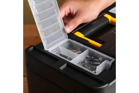 Ящик для инструментов DEKO DKTB19, 2 выдвижных ящика 065-0824