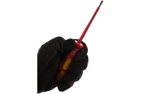 Отвёртка диэлектрическая Wera, VDE, SL 0.8х4.0х100 мм, WE-006115