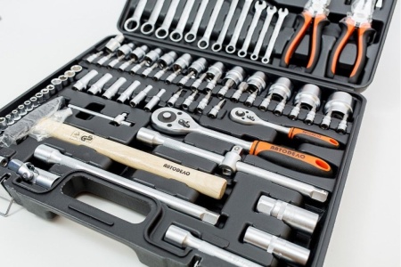 Набор инструмента АвтоDело 101 предмет 1/2DR 1/4DR 39899 10240