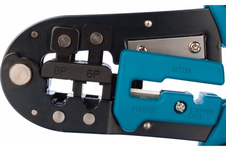 Кримпер для обжима телефонных и компьютерных клемм GROSS 17719