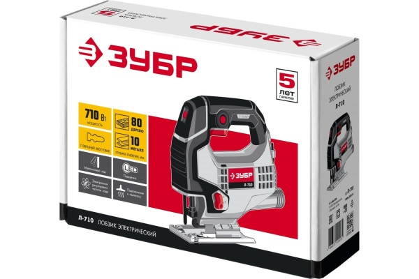 Электрический лобзик Зубр 710 Вт Л-710