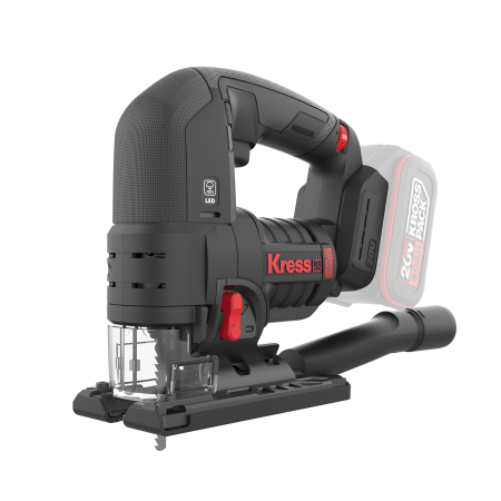 Лобзик аккумуляторный бесщеточный, KRESS KUE26.9, 20В без АКБ и ЗУ