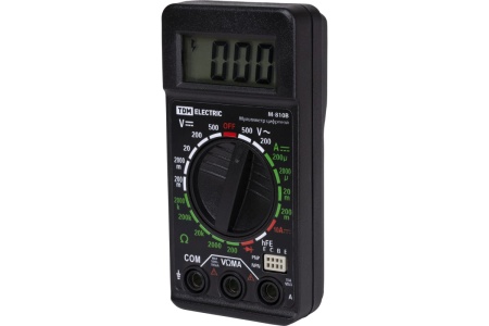 Цифровой мультиметр TDM МастерЭлектрик М-810В SQ1005-0009