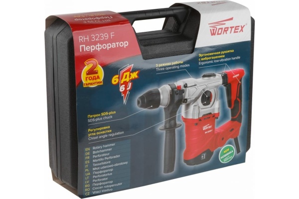 Перфоратор WORTEX RH 3239 F RH3239F1129