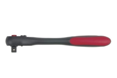 Трещотка YATO 1/4", 72 зуб., CrV, 2-х компонентная рукоятка YT-0293