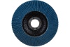Круг наждачный лепестковый по металлу Plus (125х22.2 мм; Р80; циркониевый) CUTOP 72-12580