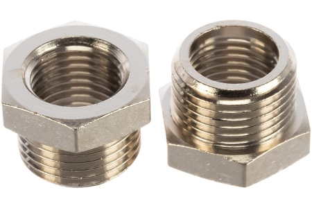 Переходник (20 шт; 3/8 папа- 1/4 мама) Elitech 0704.004304