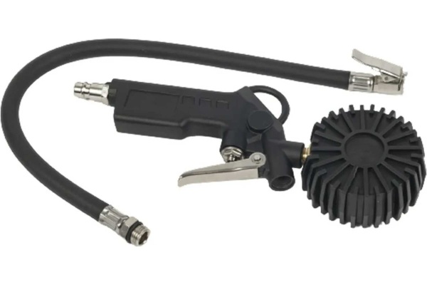 Пистолет для накачки шин Техник с манометром, 10 атм 10532