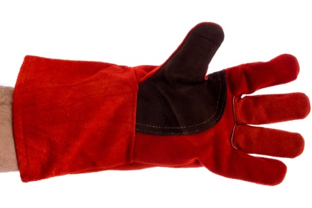 Термостойкие краги с подкладкой Зубр МАСТЕР длина 350 мм 11334-XL