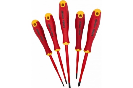 Набор диэлектрических отверток Felo SL/PH E-Slim Ergonic, 5 шт + открывашка 41386298