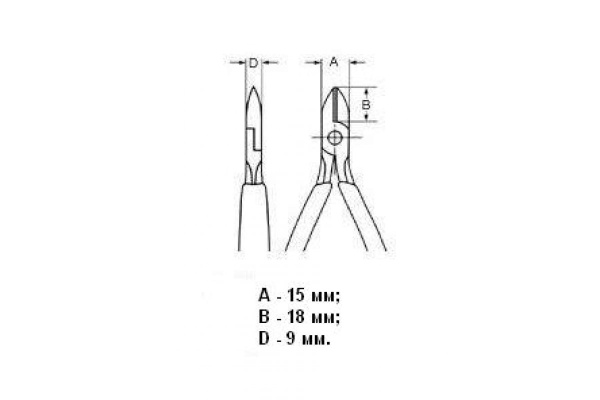 Бокорезы для электроники Knipex KN-7722130
