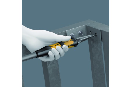 Трещоточный ключ с функцией молотка Koloss 8002 C 1/2" Wera WE-003692