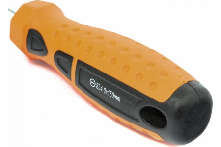 Отвертка SL4.0х150мм, CrV, 2-х компонентная рукоятка SPARTA Point 11764