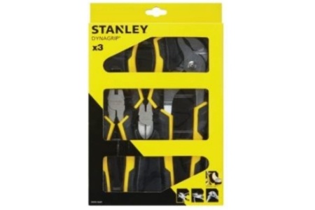 Набор из плоскогубцев и кусачек 3шт STANLEY CONTROL-GRIP STHT0-74361/362/454 0-74-471