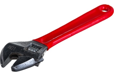 Разводной ключ LOM обрезиненная рукоятка, 150 мм 1647007