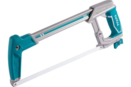 Ножовка по металлу TOTAL 300 мм, алюминий+ABS+TPR ручка THT54106