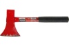 Кованый топор с металлической обрезиненной рукояткой LOM 1000 г 2679420