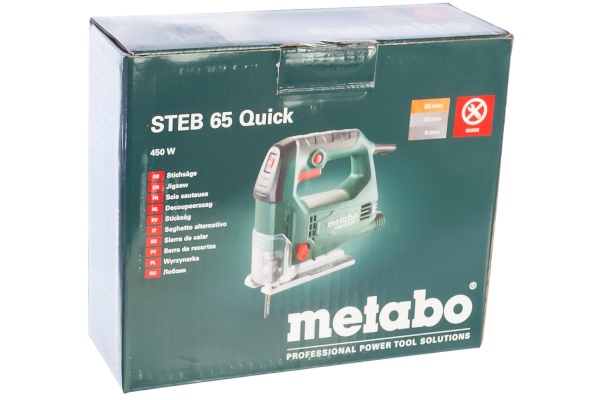 Электролобзик Metabo STEB 65 Quick 601030000