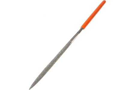 Набор надфилей алмазных, 160х70х4 мм, обрезиненные рукоятки 10 шт. чехол КОБАЛЬТ 790-182