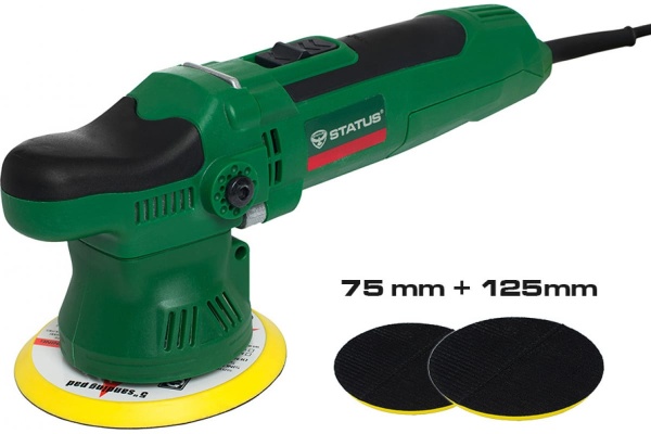 Эксцентриковая полировальная машина STATUS XPA9-125CE 03390301 Эксцентриковая полировальная машина STATUS XPA9-125CE 03390301