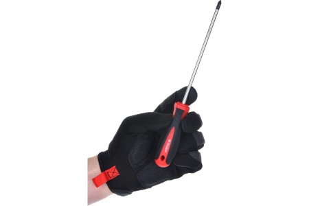 Отвертка ЗУБР Cr-V стержень, двухкомпонентная рукоятка, PH1x150мм, 25062-1-150_z03 Отвертка ЗУБР Cr-V стержень, двухкомпонентная рукоятка, PH1x150мм, 25062-1-150_z03