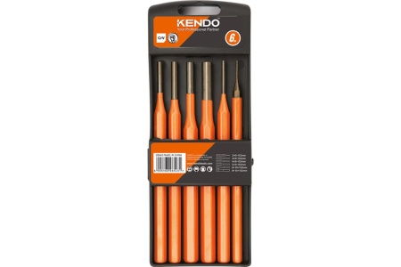Набор выколоток KENDO 6 шт 26543