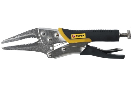 Зажимные удлиненные клещи TOPEX 225 мм, 0-55 мм 32D857