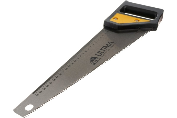 Ножовка по дереву Ultima 400мм, каленный зуб, пластиковая рукоятка 160001