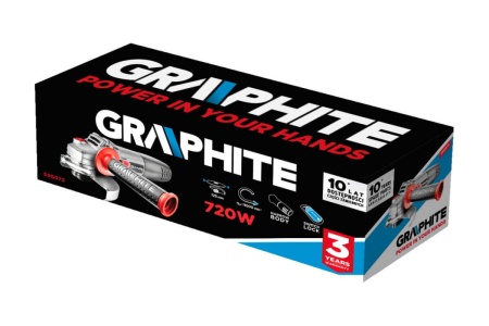 Угловая шлифовальная машина GRAPHITE 59G072