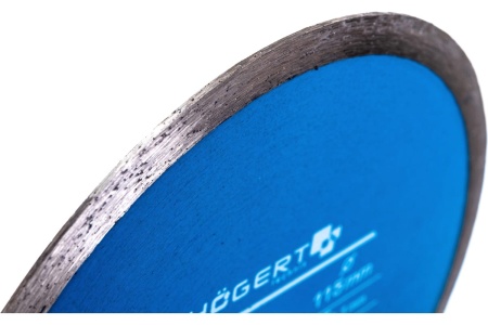 Диск отрезной алмазный супертонкий 115x1.1x22.23 мм HOEGERT TECHNIK HT6D756