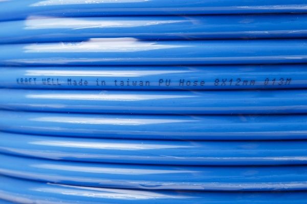 Шланг воздушный полиуретановый 8x12 мм, 100 м KraftWell KRW-HS0812PU