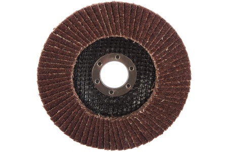 Круг лепестковый торцевой (125х22.2 мм; P40) для УШМ Matrix 74042